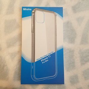 Mkeke Clear Case Compatible for iPhone 11 Pro Max